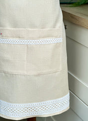 Apron “Soft yellow” Gabificent