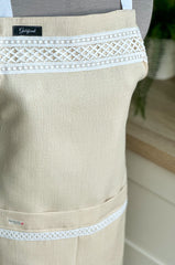 Apron “Soft yellow” Gabificent