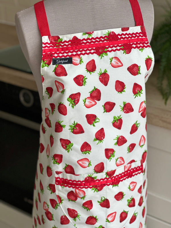 Apron “Strawberry “ - Gabificent