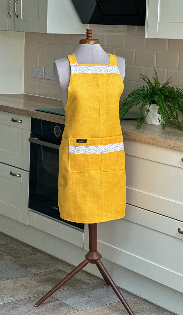 Apron “Yellow “ Gabificent