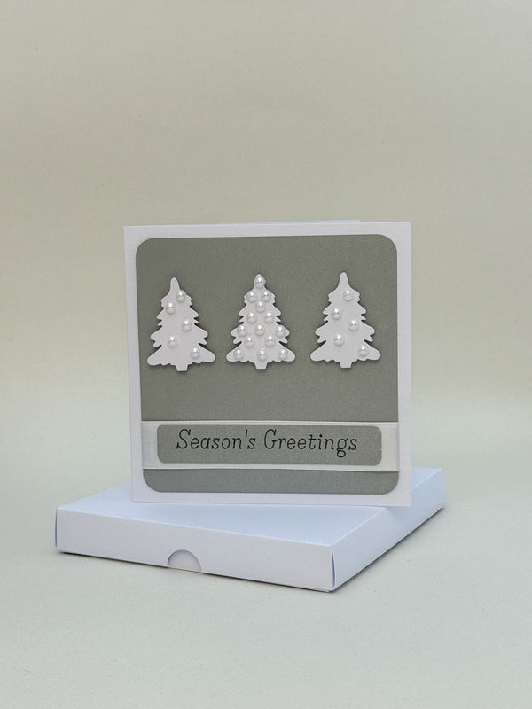 Christmas Handmade card “Season’s Greetings”