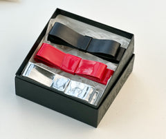 Barrette bow hair clip - set fof 3 Gabificent