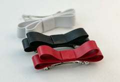 Barrette bow hair clip - set of 3 Gabificent
