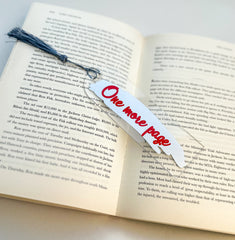 Bookmark 'One more page' Gabificent