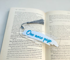 Bookmark 'One more page' Gabificent