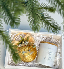 Christmas Bauble and Candle gift set Gabificent