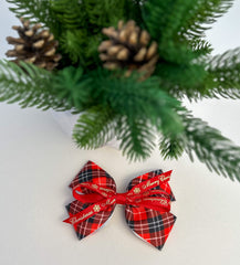 Christmas Bow - Traditional Red Gabificent