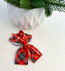 Christmas Bow - Traditional Red Gabificent