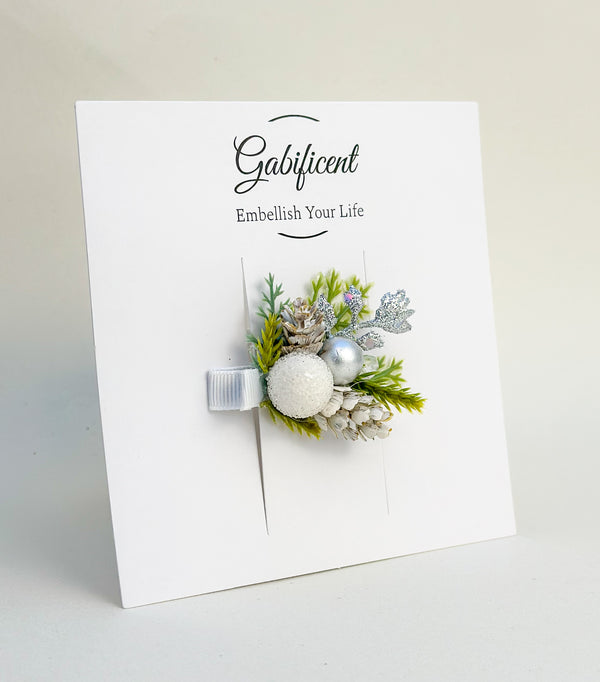 Christmas Hair Clip Gabificent