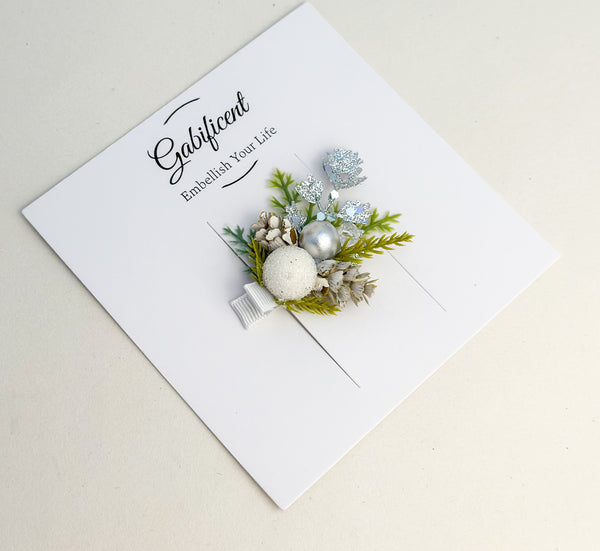 Christmas Hair Clip Gabificent