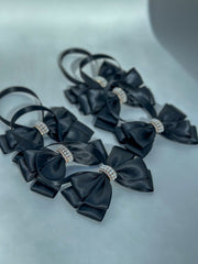 Christmas Tree Bows - Black Gabificent