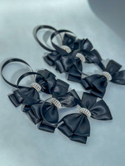 Christmas Tree Bows - Black Gabificent