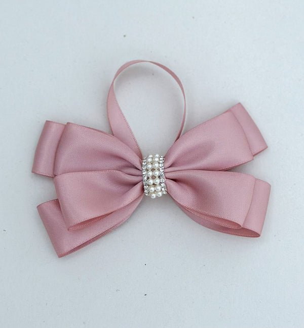 Christmas Tree Bows - Dusty Pink - Gabificent