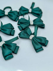 Christmas Tree Bows - Green - Gabificent