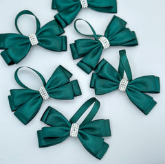 Christmas Tree Bows - Green - Gabificent