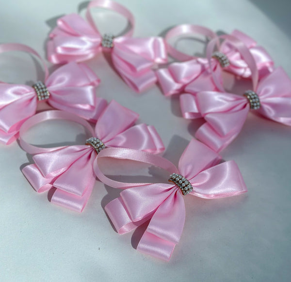 Christmas Tree Bows - Pink Gabificent