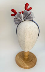Christmas headband -Silver - Gabificent