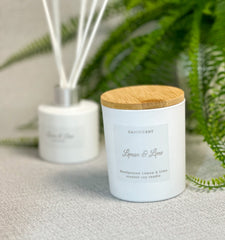 Diffuser and Candle set “Lemon and Lime” - Gabificent