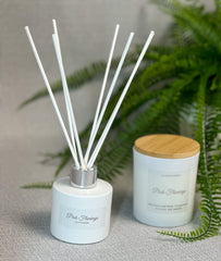 Diffuser and Candle set “Pink Flamingo” - Gabificent