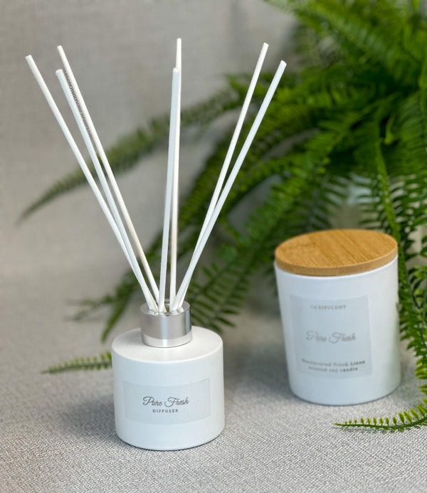 Diffuser and Candle set “Pure Fresh” - Gabificent