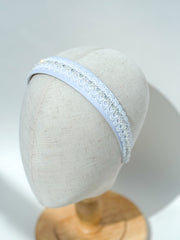 White headband with lace - Gabificent