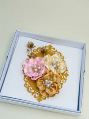 Handmade  Floral Birthday Card