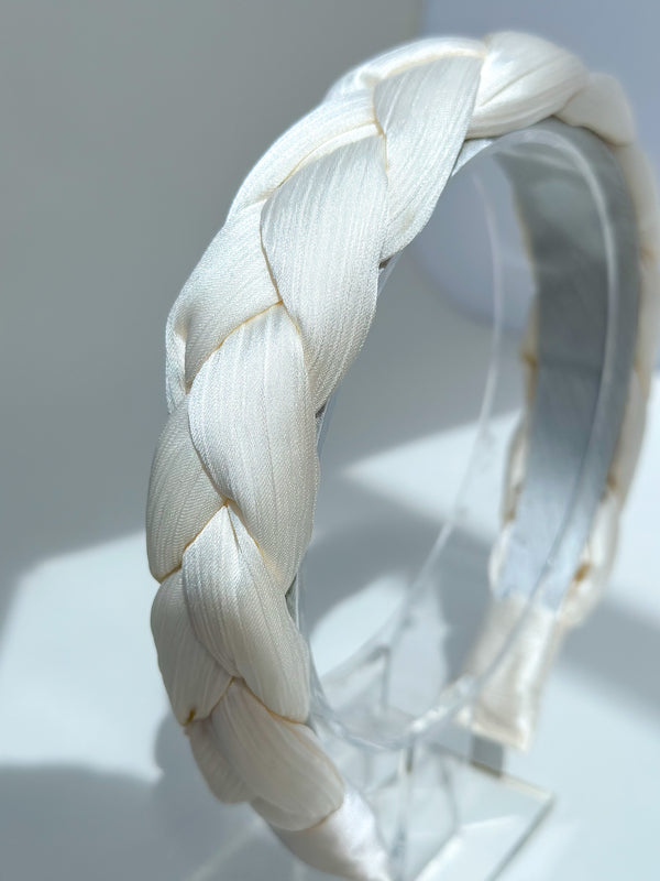 Headband “Cream plait” - Gabificent