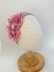 Headband “Dusty Pink flowers” Gabificent