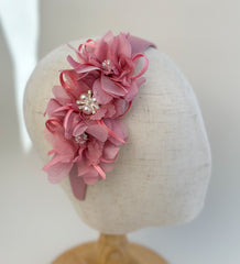 Headband “Dusty Pink flowers” Gabificent