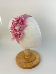 Headband “Dusty Pink flowers” Gabificent