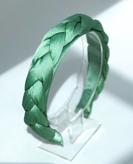 Headband “Green plait” - Gabificent