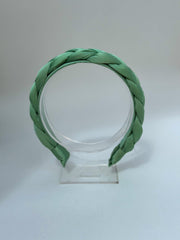 Headband “Green plait” - Gabificent