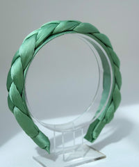 Headband “Green plait” - Gabificent