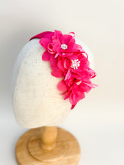 Headband “Pink flowers” Gabificent