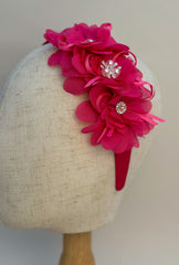 Headband “Pink flowers” Gabificent