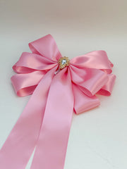 Elegant Christmas Tree Topper- Pink