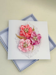 Handmade  Floral Birthday Card