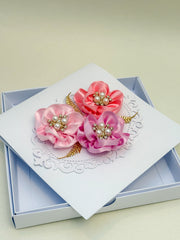 Handmade  Floral Birthday Card