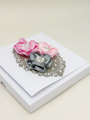 Handmade  Floral Birthday Card