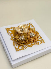 Handmade  Floral Birthday Card