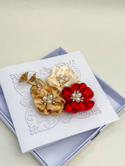 Handmade  Floral Birthday Card