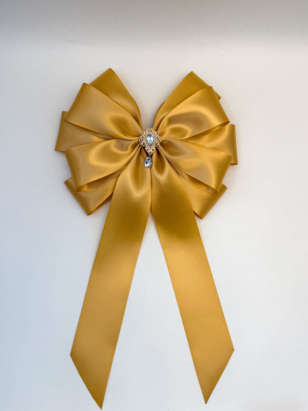 Elegant Christmas Tree Topper- Gold