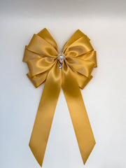 Elegant Christmas Tree Topper- Gold