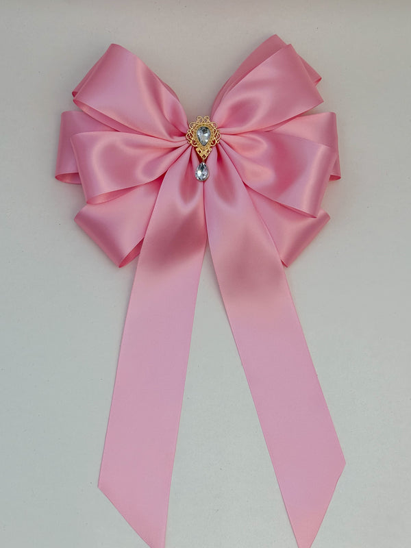 Elegant Christmas Tree Topper- Pink