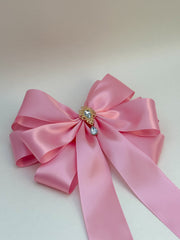 Elegant Christmas Tree Topper- Pink