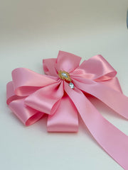 Elegant Christmas Tree Topper- Pink