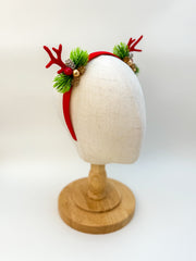 Reindeer Red Christmas headband