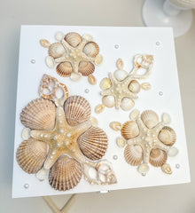 Keepsake box with seashells - Large Gabificent