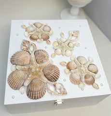 Keepsake box with seashells - Large Gabificent