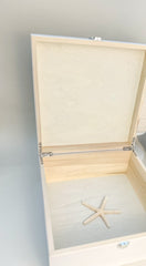 Keepsake box with seashells - Large Gabificent